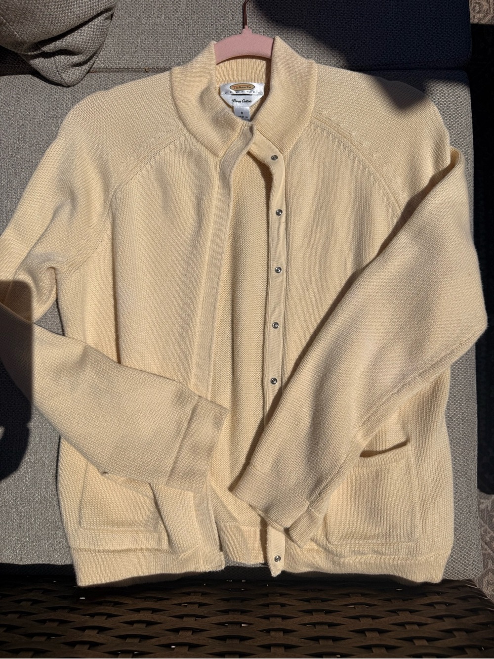 Talbots Pima Cotton Vintage Cardigan